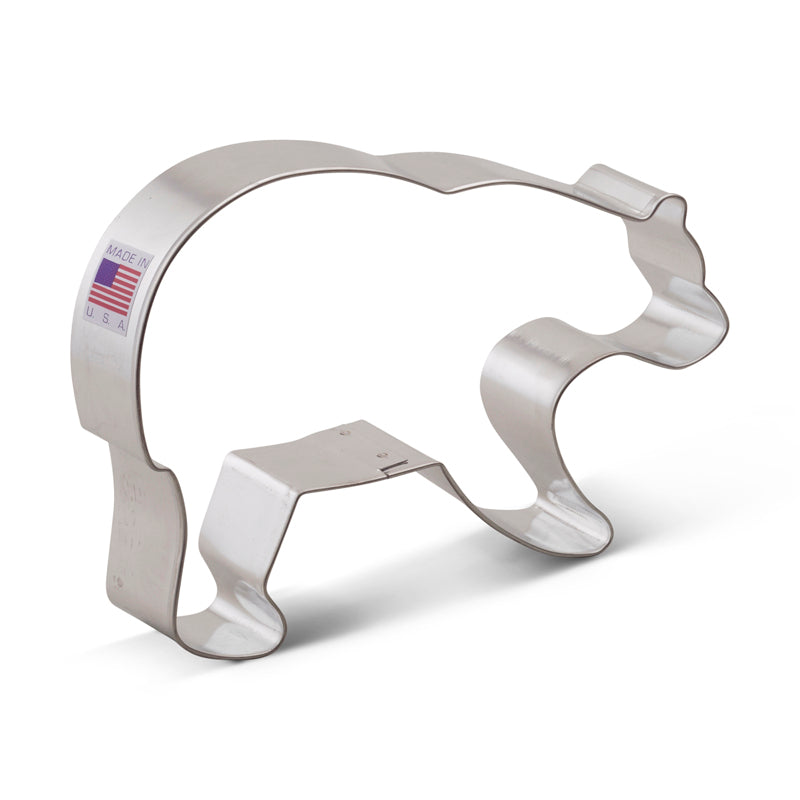 Large Bear Cookie Cutter, 5.25"