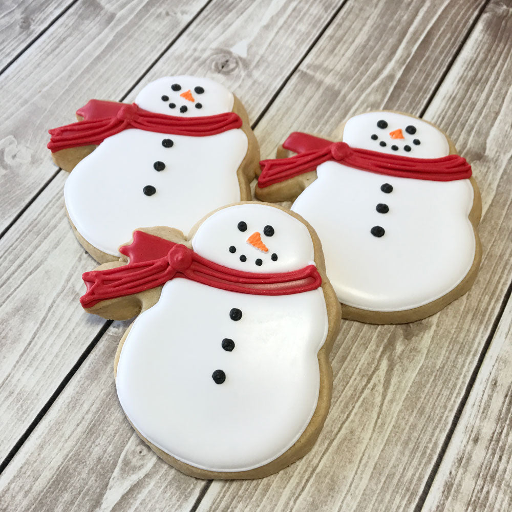Snowman w/Scarf Cookie Cutter