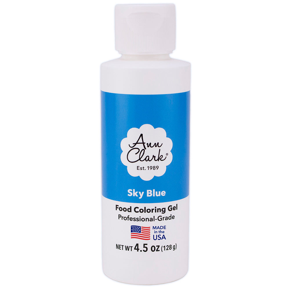 Ann Clark Sky Blue Food Coloring Gel, Large 4.5 oz. Bottle