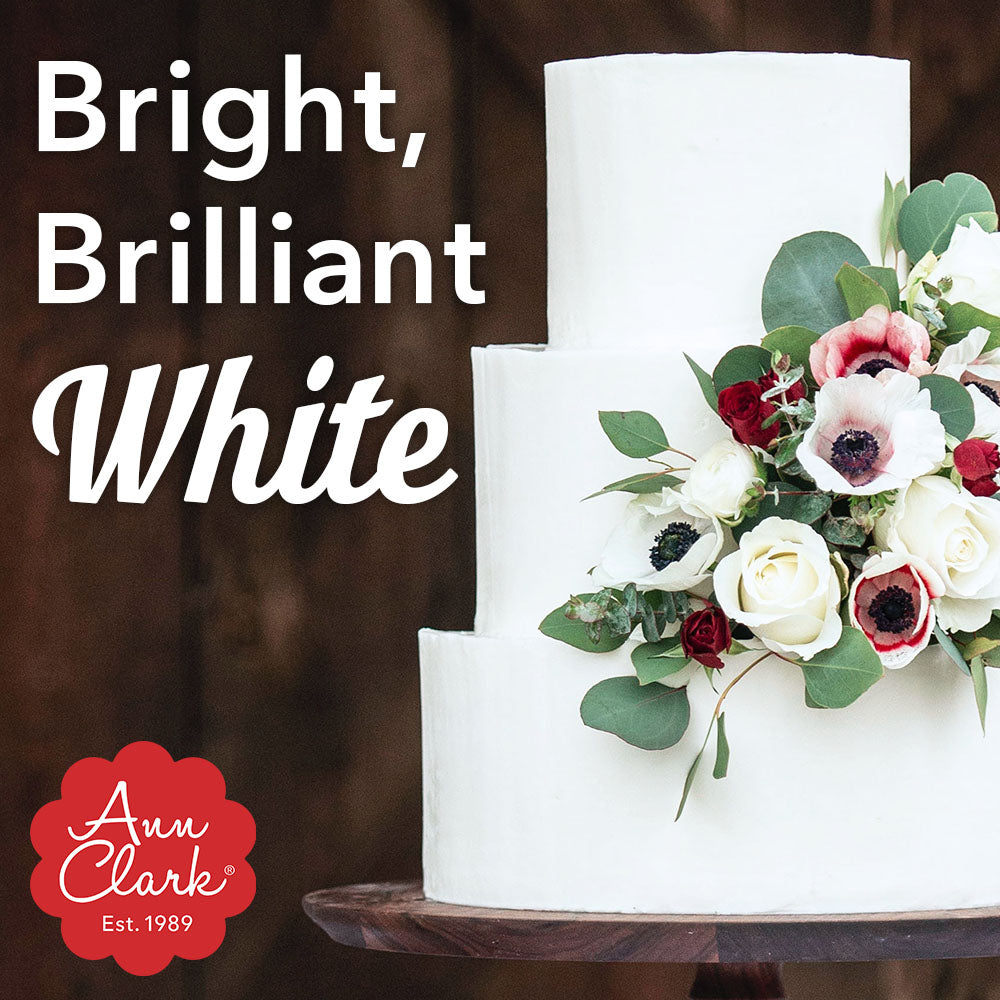 Ann Clark Bright White Food Coloring Gel Large 4.5 oz Bottle