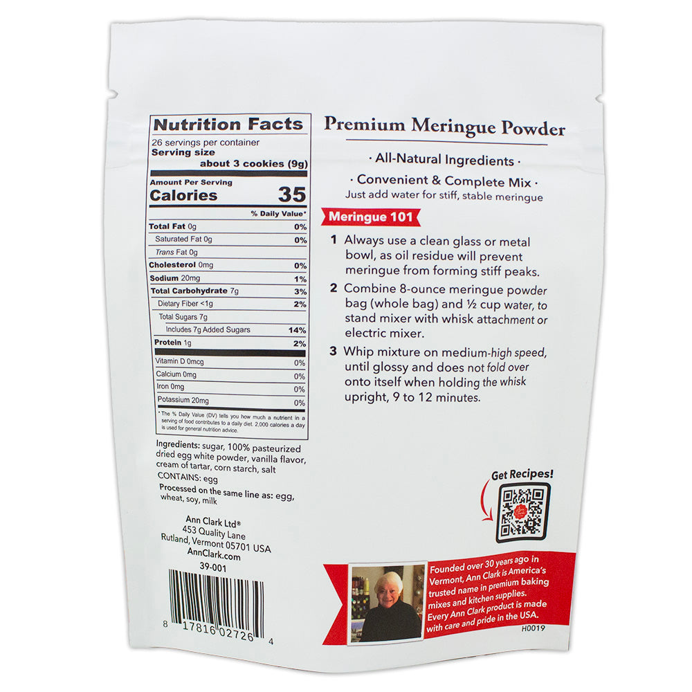 Ann Clark Premium Meringue Powder, 8 oz