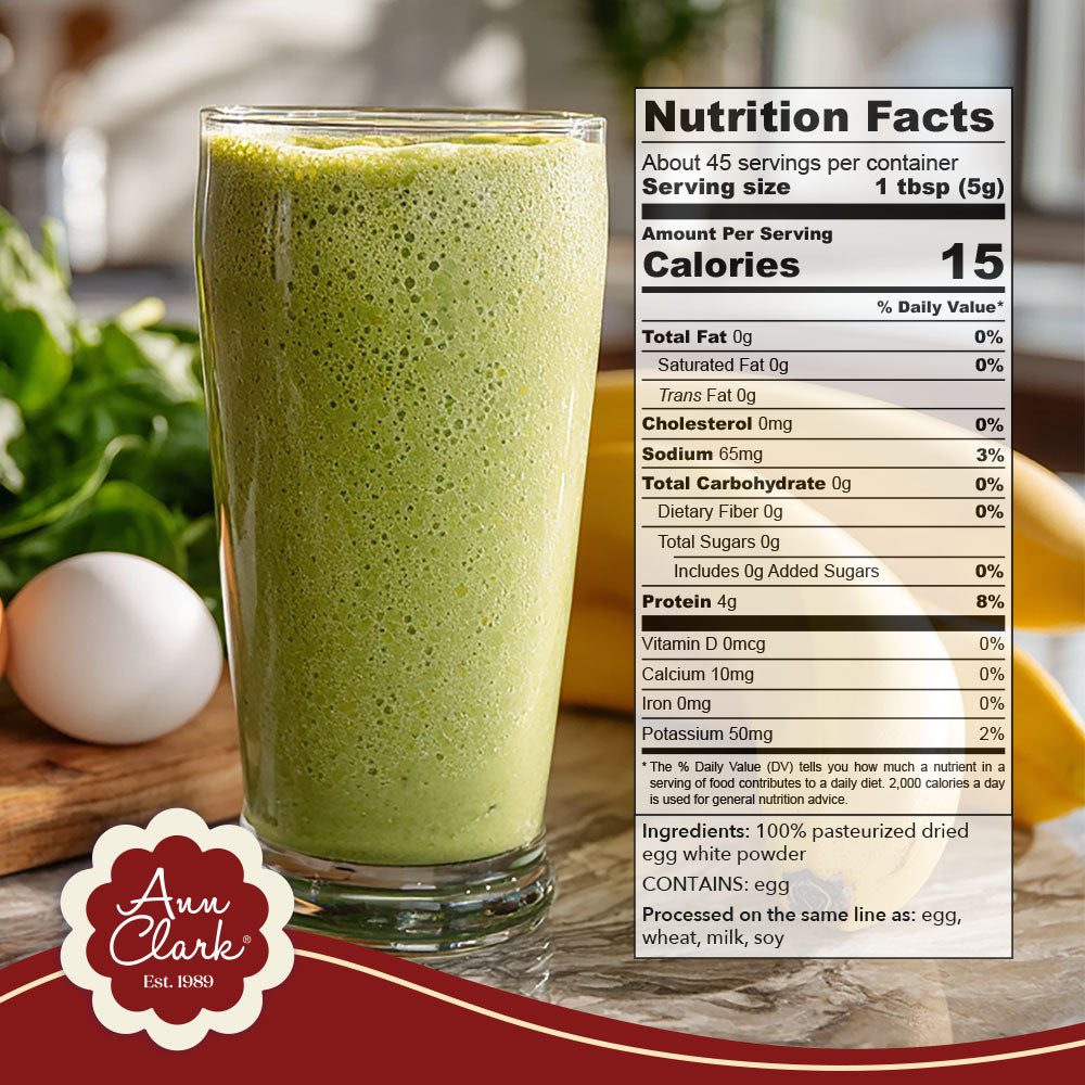 Ann Clark All Natural 100% Egg White Powder, 8 oz