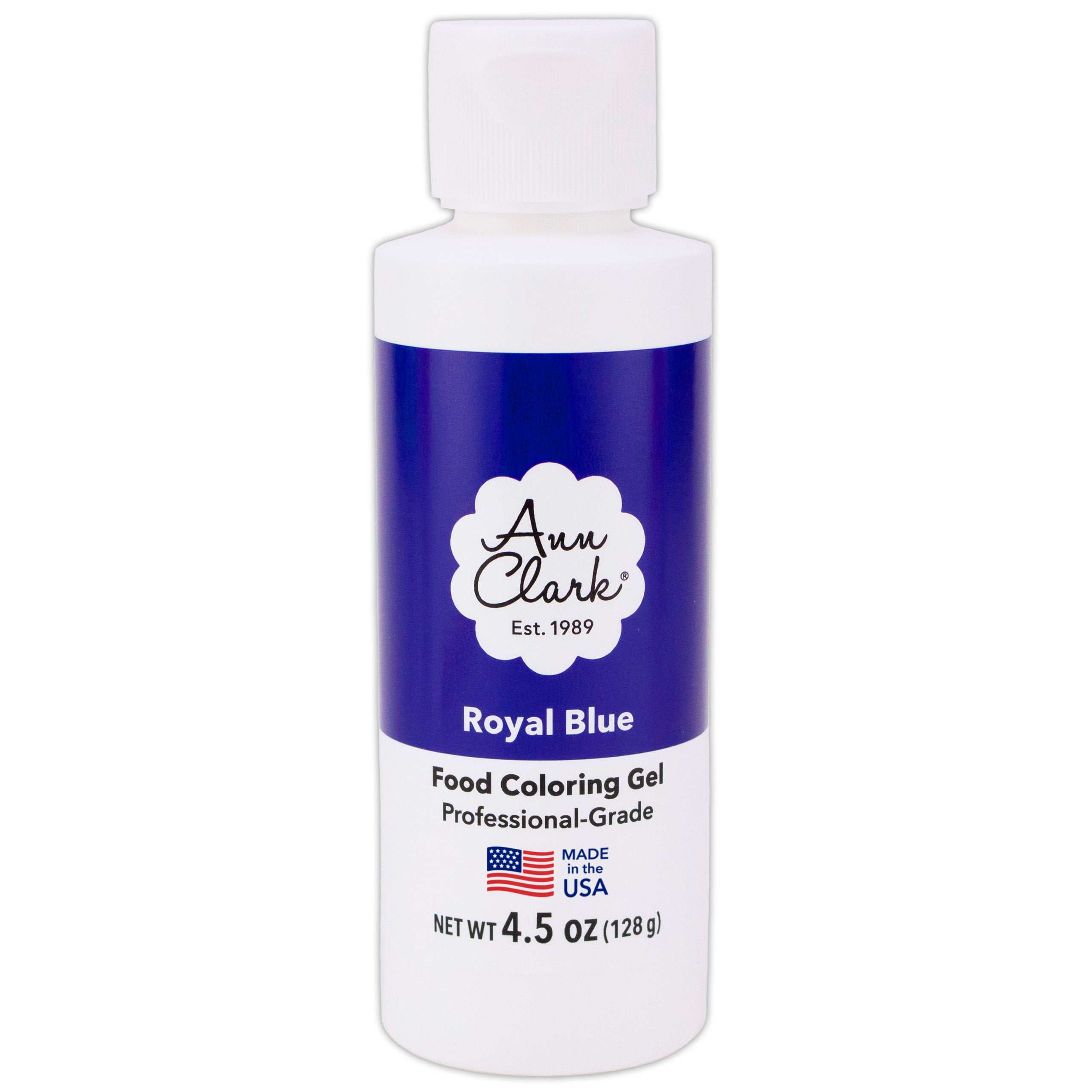 Ann Clark Royal Blue Food Coloring Gel, Large 4.5 oz. Bottle