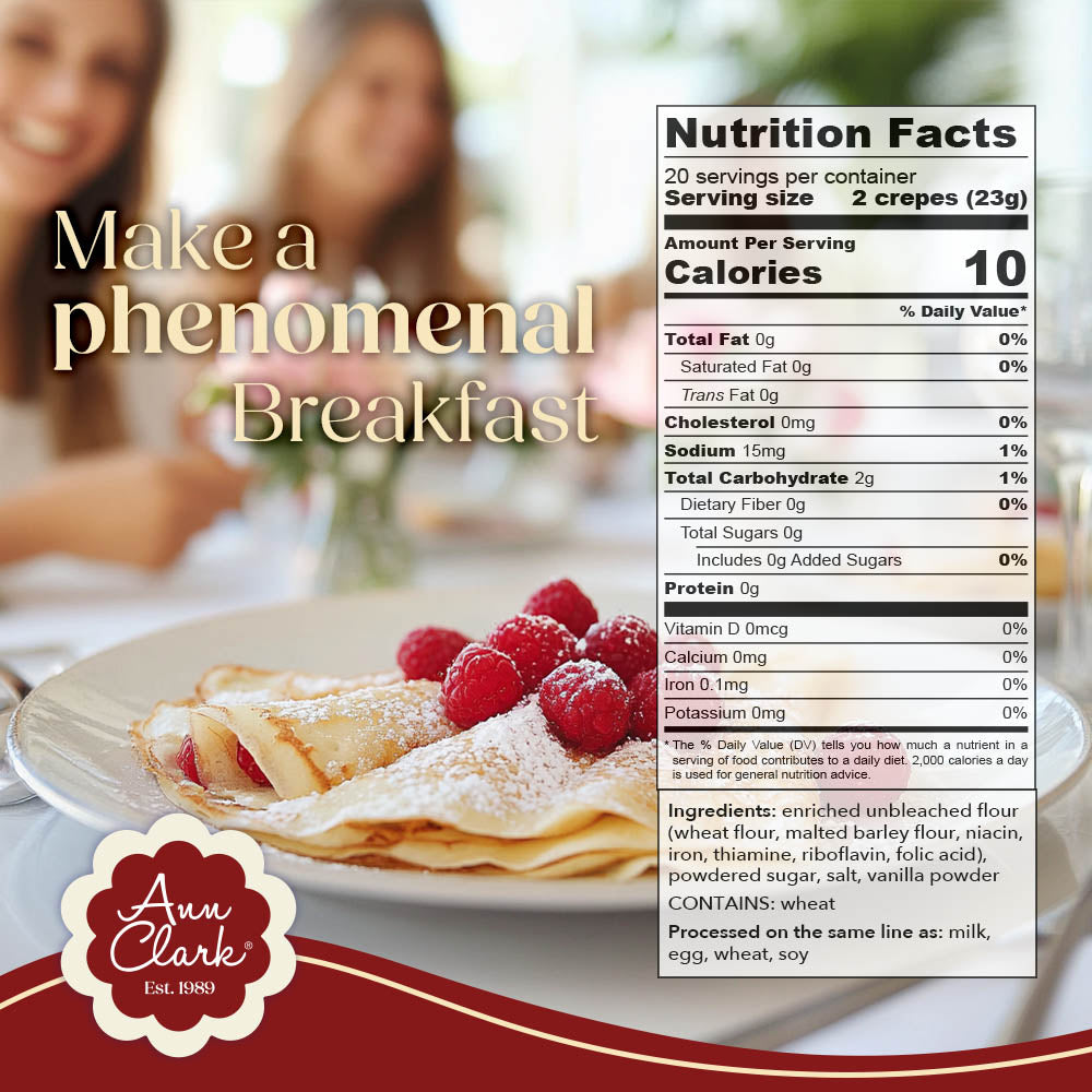 Ann Clark Traditional French Crêpe Mix, 16 oz.
