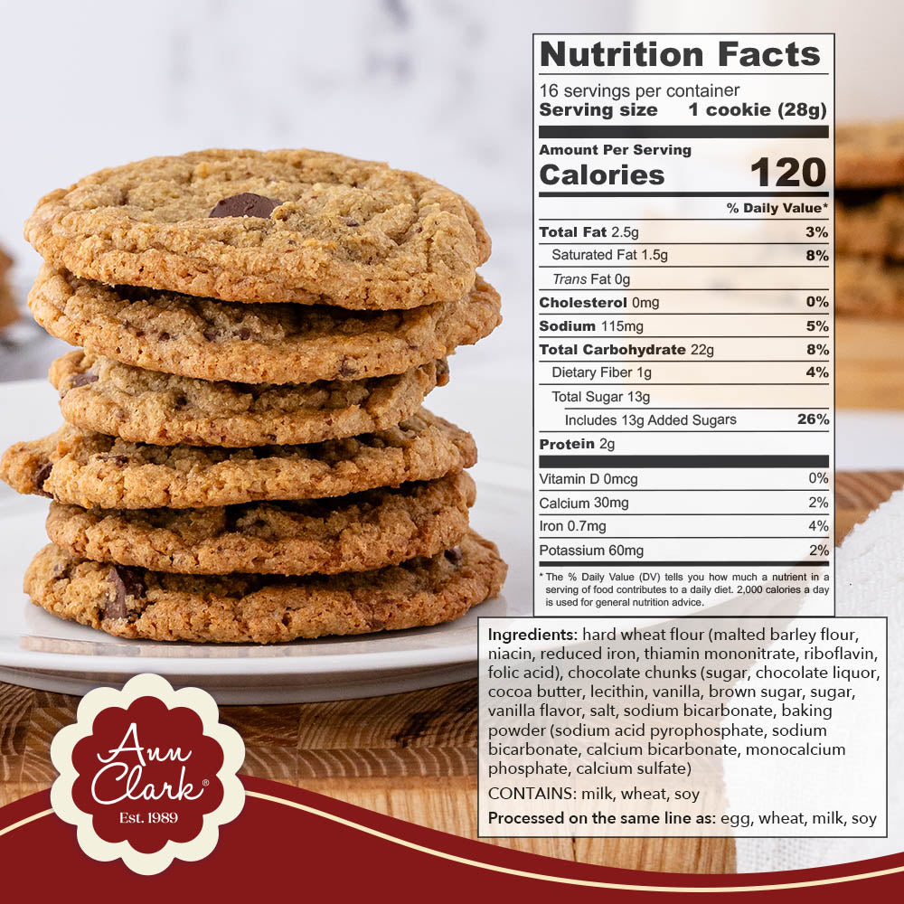 Ann Clark Chocolate Chunk Cookie Mix