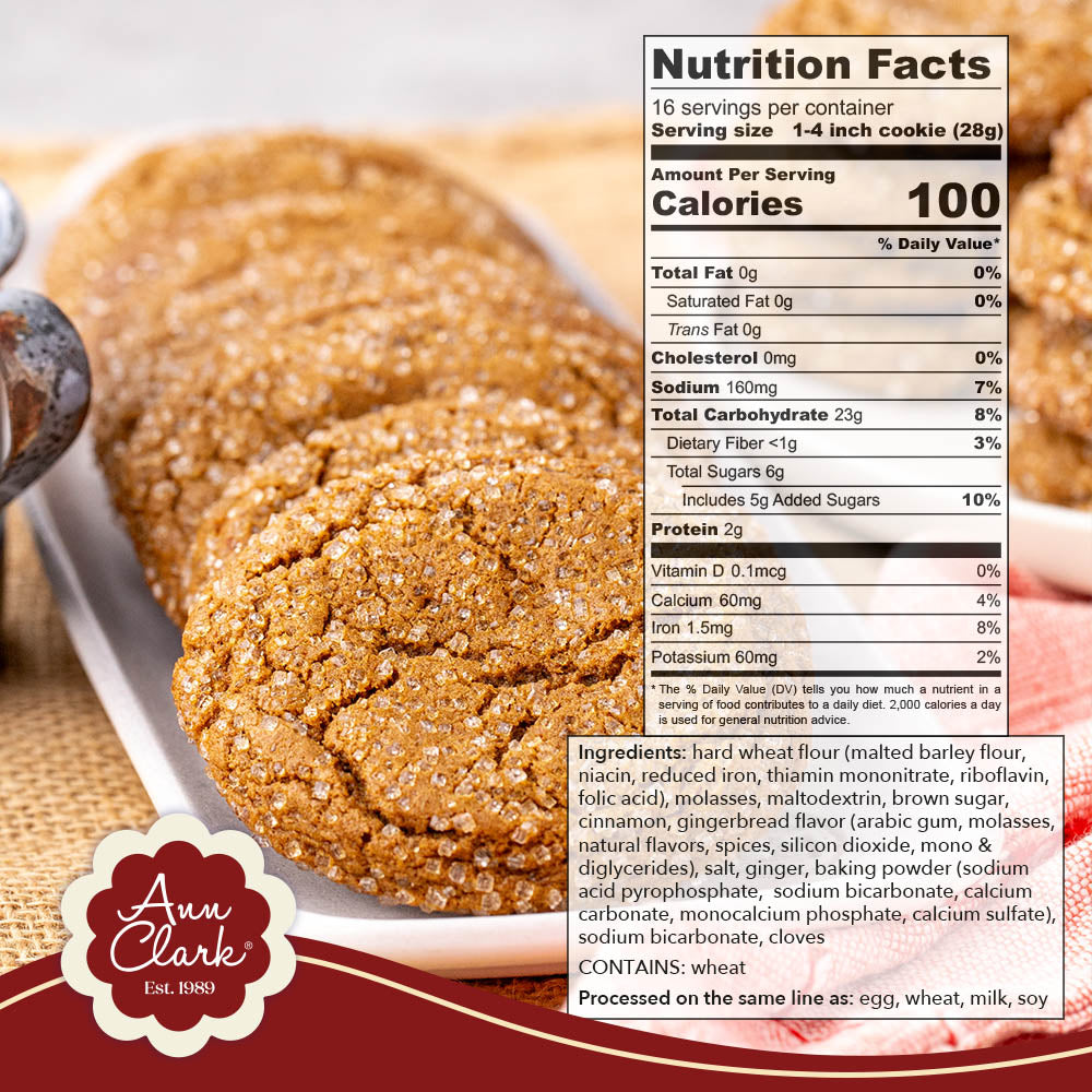 Ann Clark Premium Gingerbread Cookie Mix