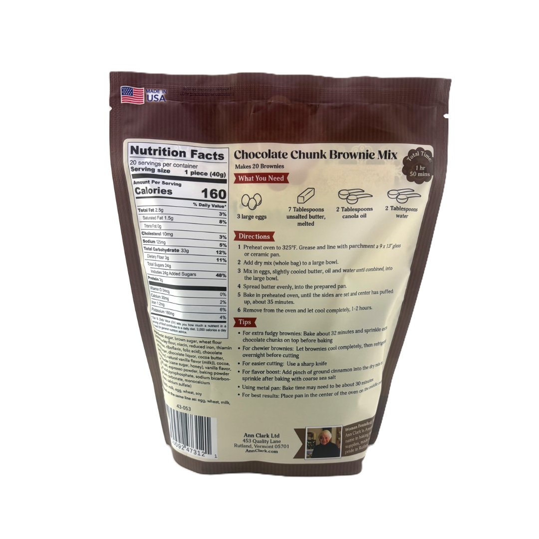 Ann Clark Chocolate Chunk Brownie Mix