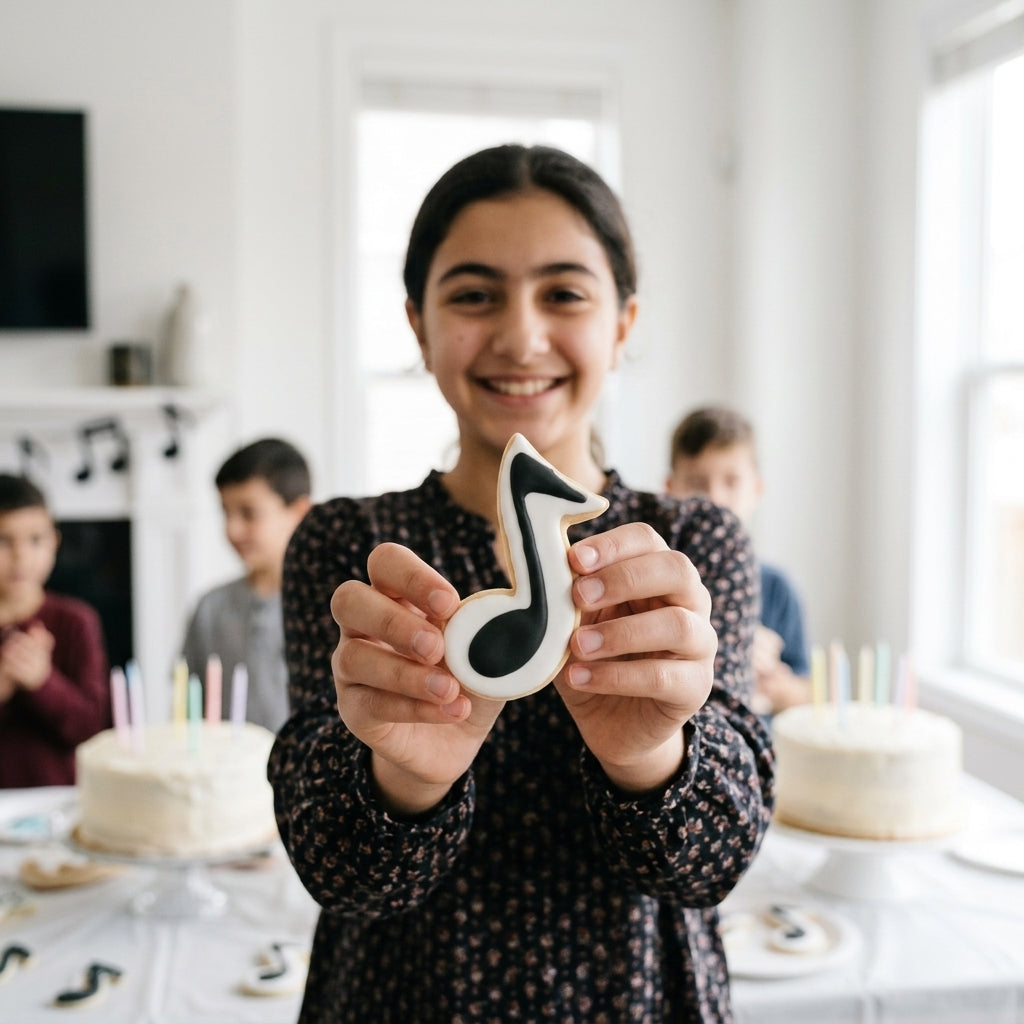 Large Music Note Cookie Cutter