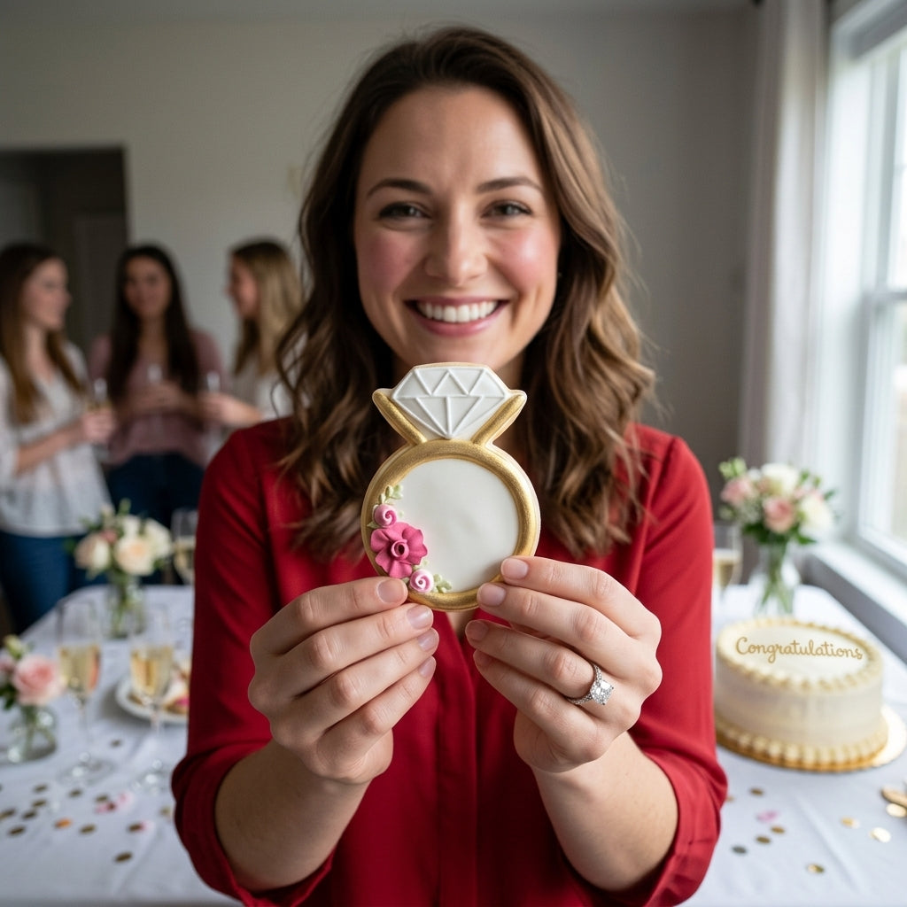 Diamond Ring Cookie Cutter
