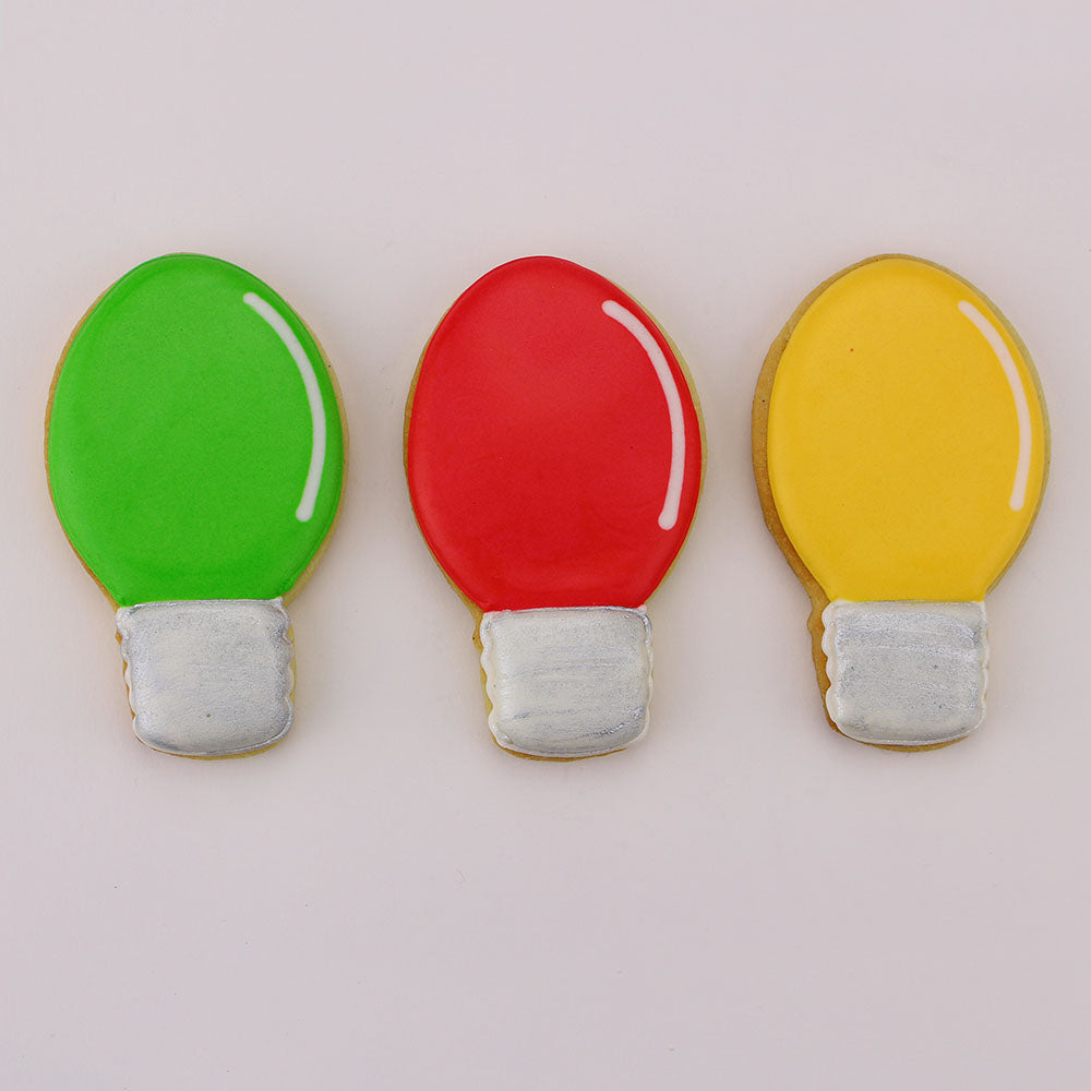 Christmas Light Bulb Cookie Cutter