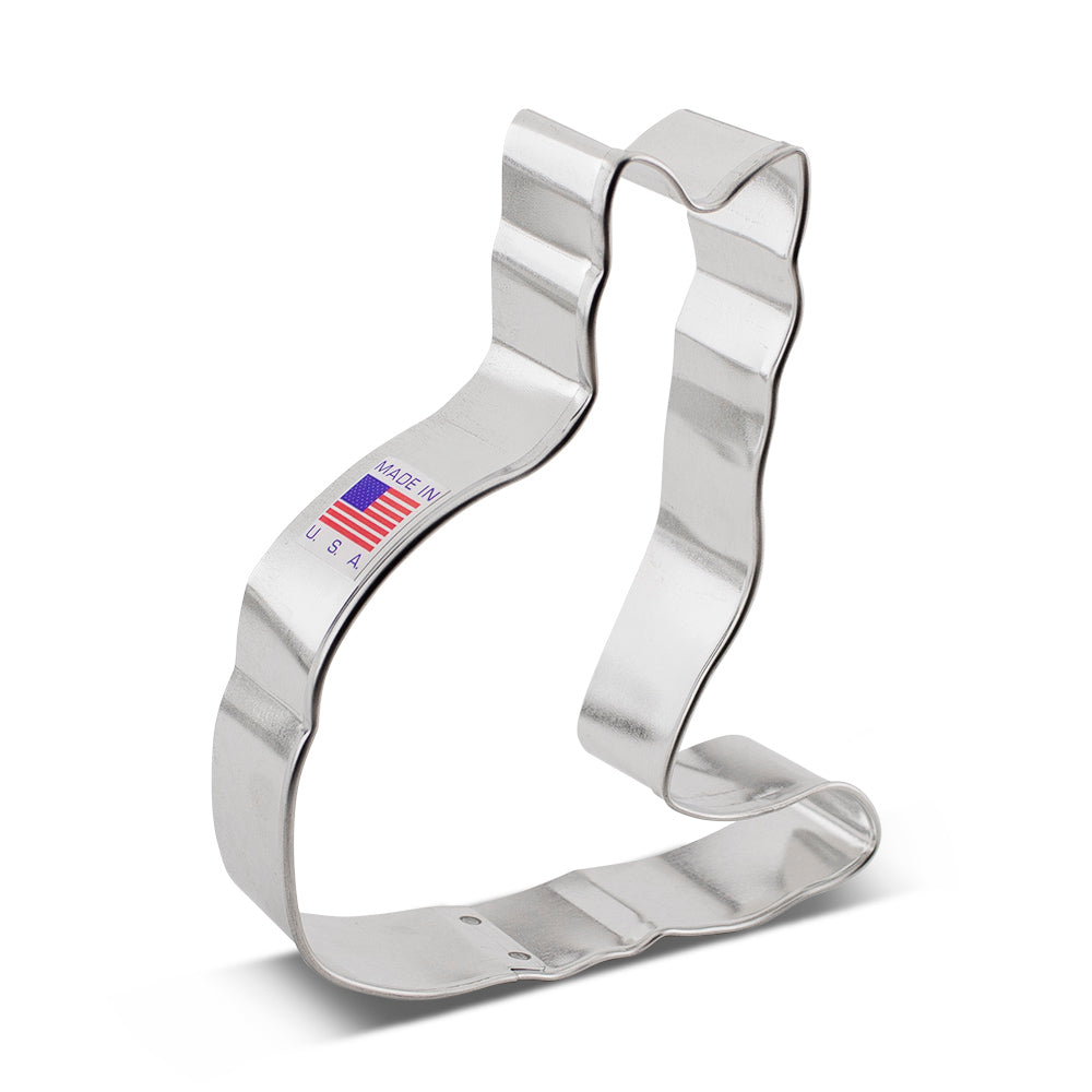 Cat w/ Tail Cookie Cutter