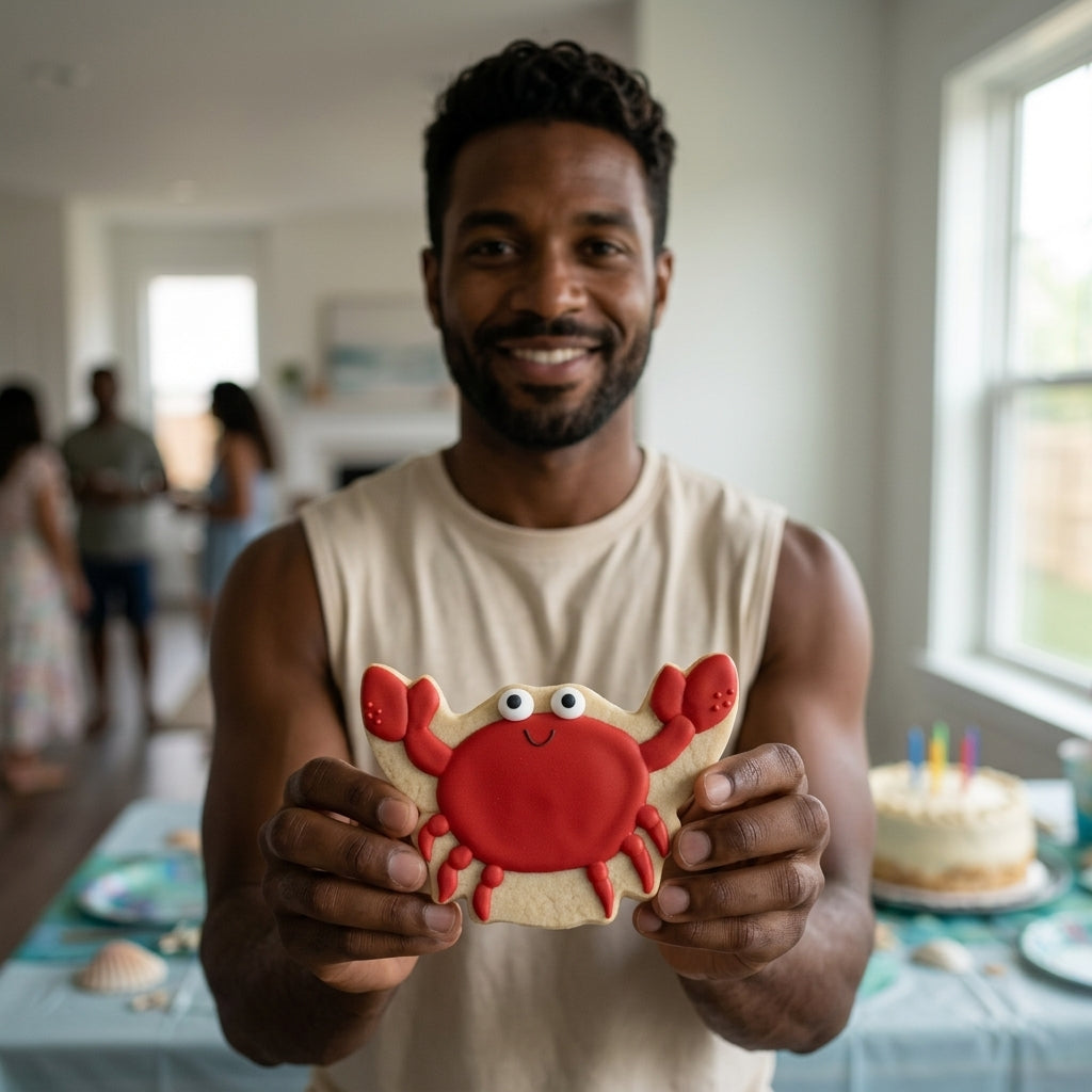 Crab Cookie Cutter, 5"