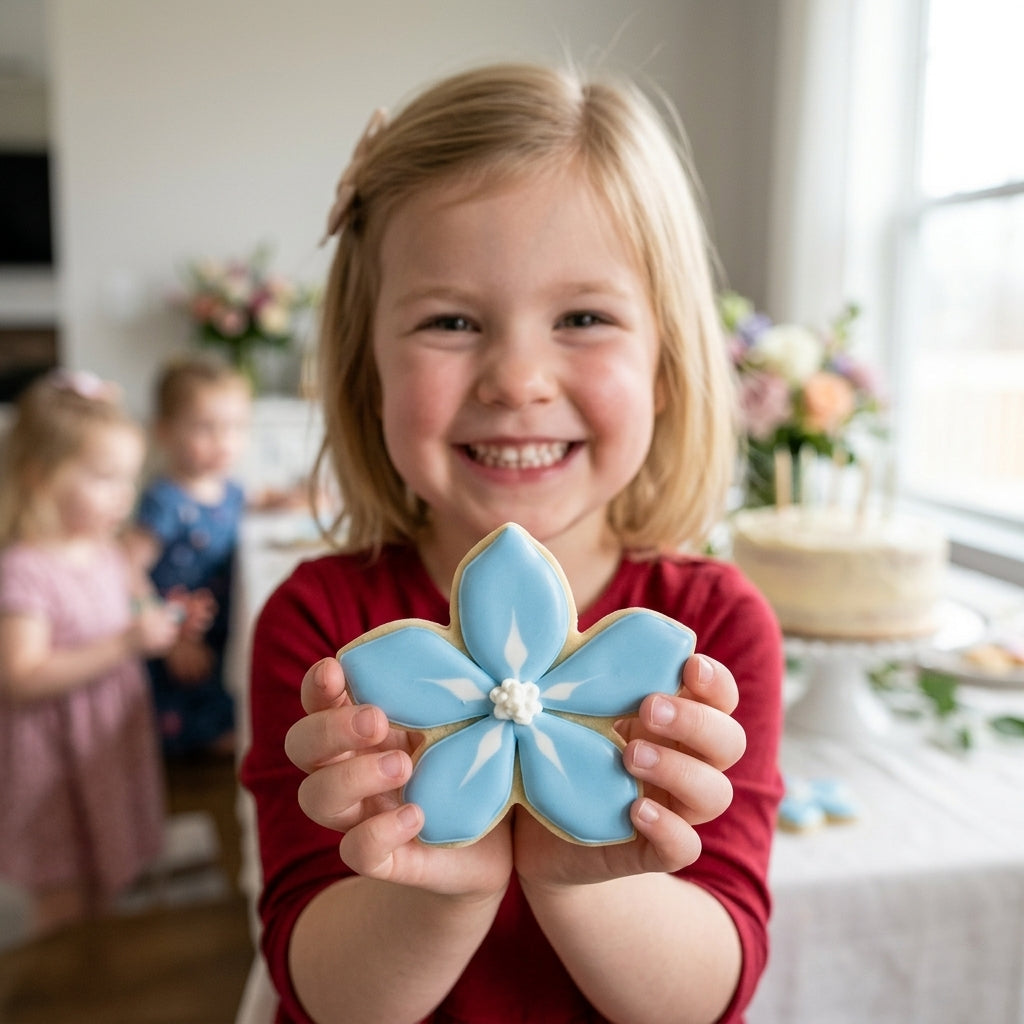 Forget-Me-Not Flower (From the Vault) Cookie Cutter, 2.75"