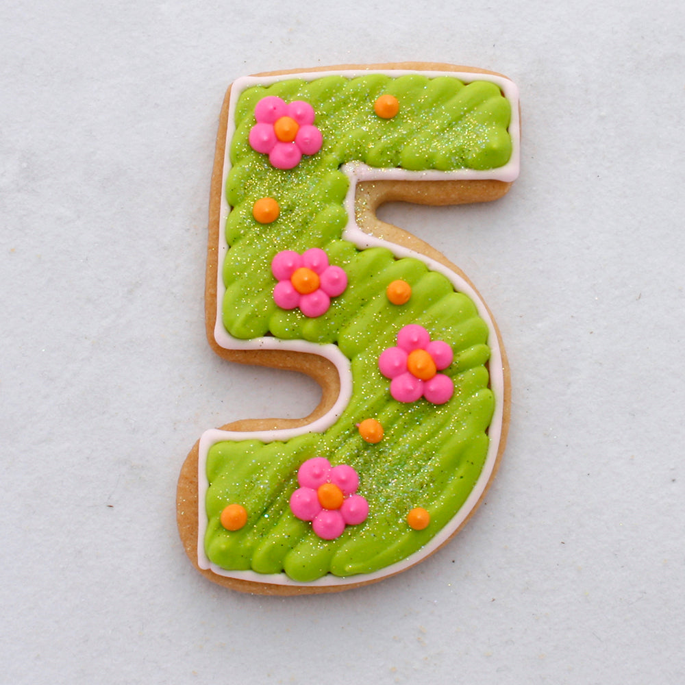 Number 5 Cookie Cutter