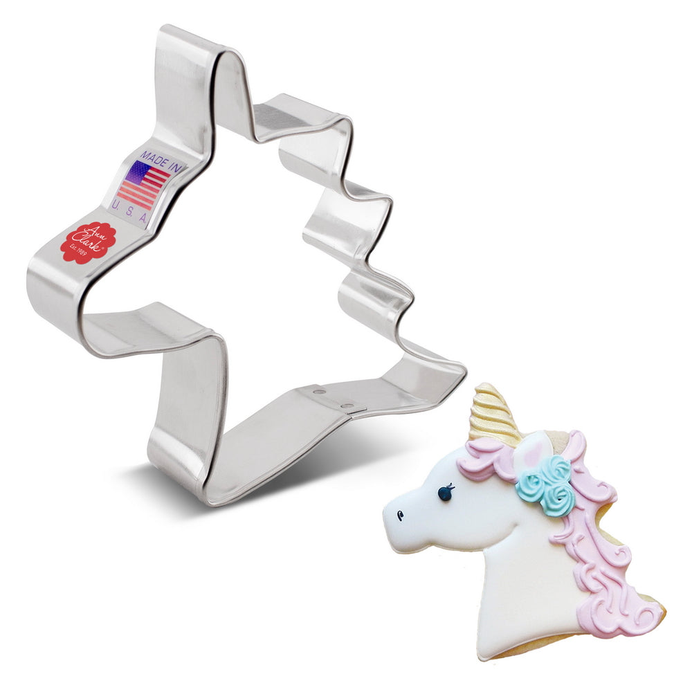 Unicorn Head Cookie Cutter