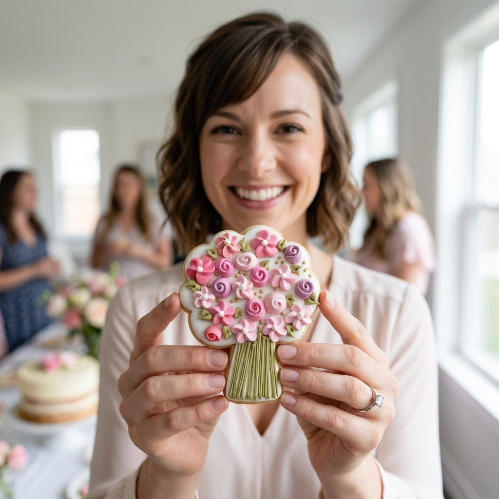 Apple Tree/Flower Bouquet Cookie Cutter