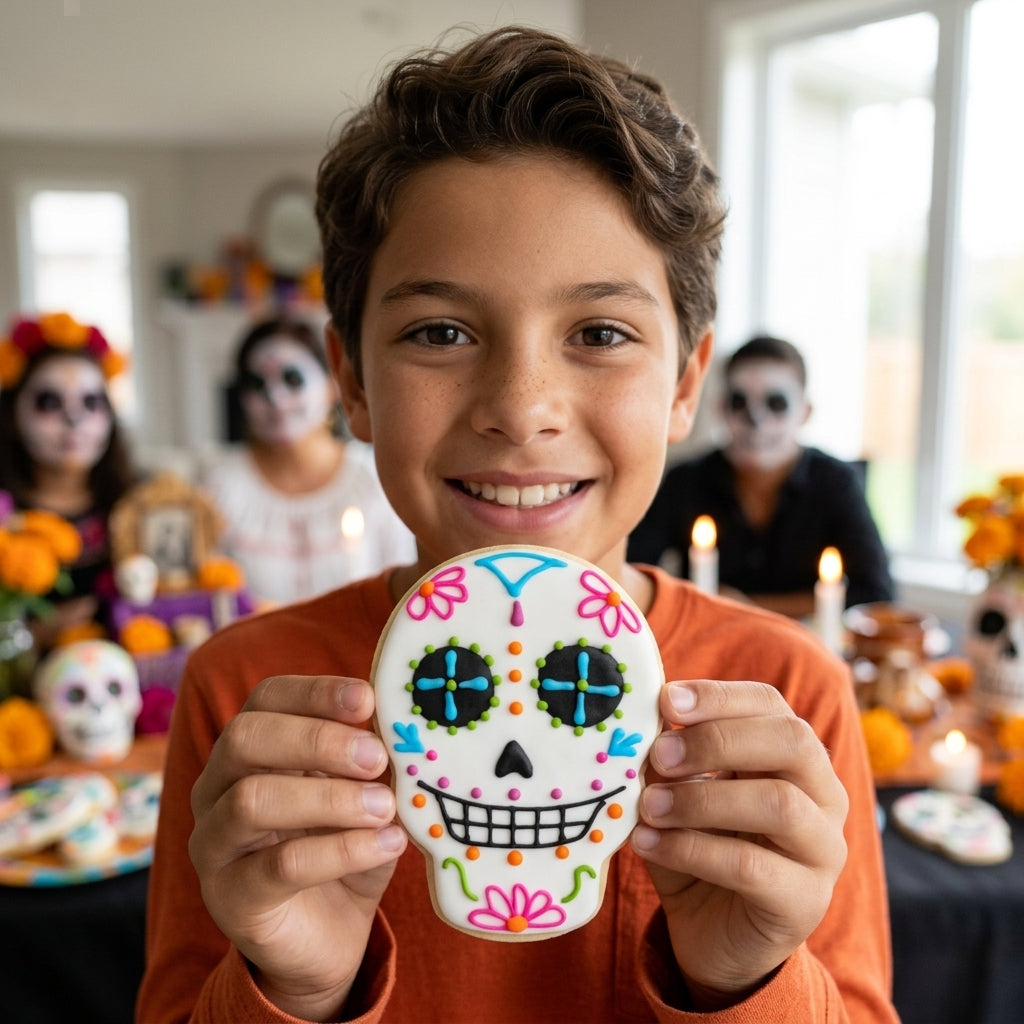 Day of the Dead (Dia de los Muertos) Skull Cookie Cutter