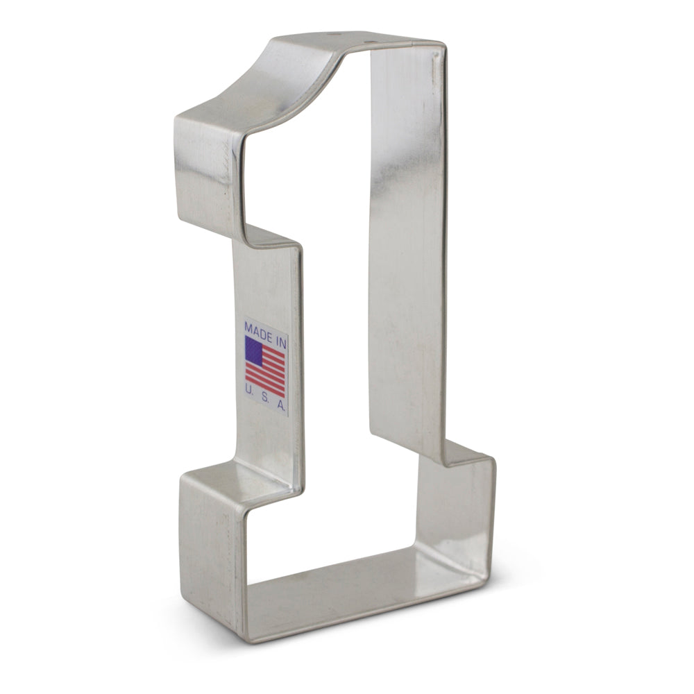 Large Number One/ #1 Cookie Cutter