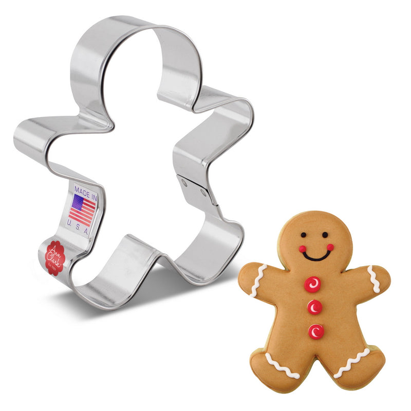 Large Gingerbread Man Cookie Cutter 3-3/4"