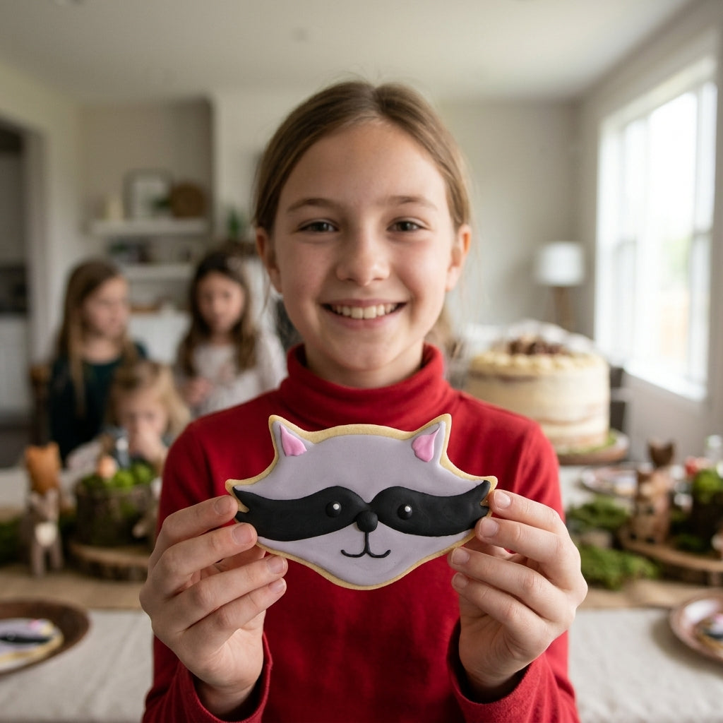 Raccoon Face Cookie Cutter