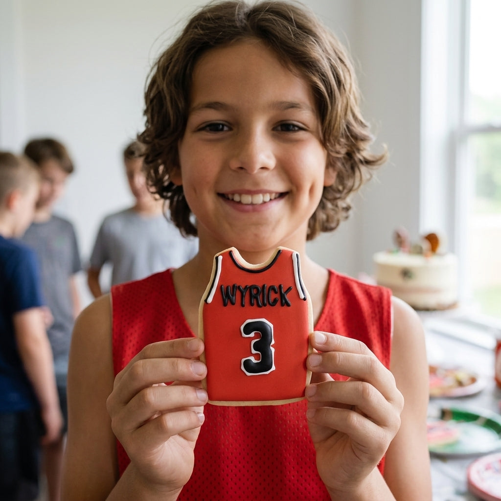 Sleeveless Basketball Jersey Cookie Cutter