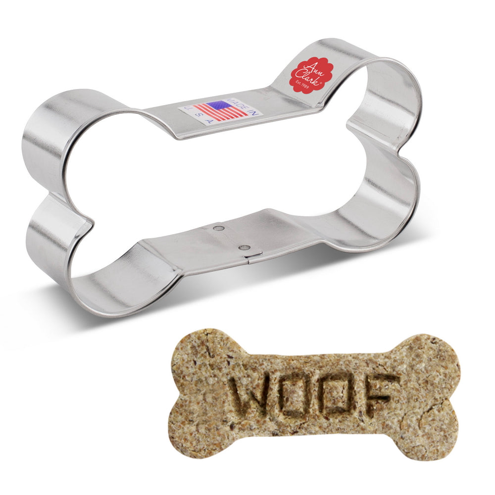 Dog Bone Cookie Cutter, 4"