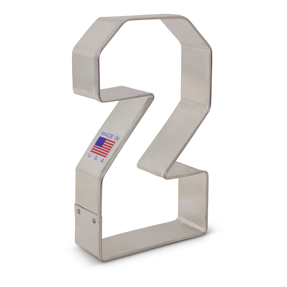 Ann Clark Cookie Cutters Number Two / #2 Cookie Cutter, 3.25 Made in USA Ann Clark Cookie Cutters Number Two / #2 Cookie Cutter, 3.25 Made in USA