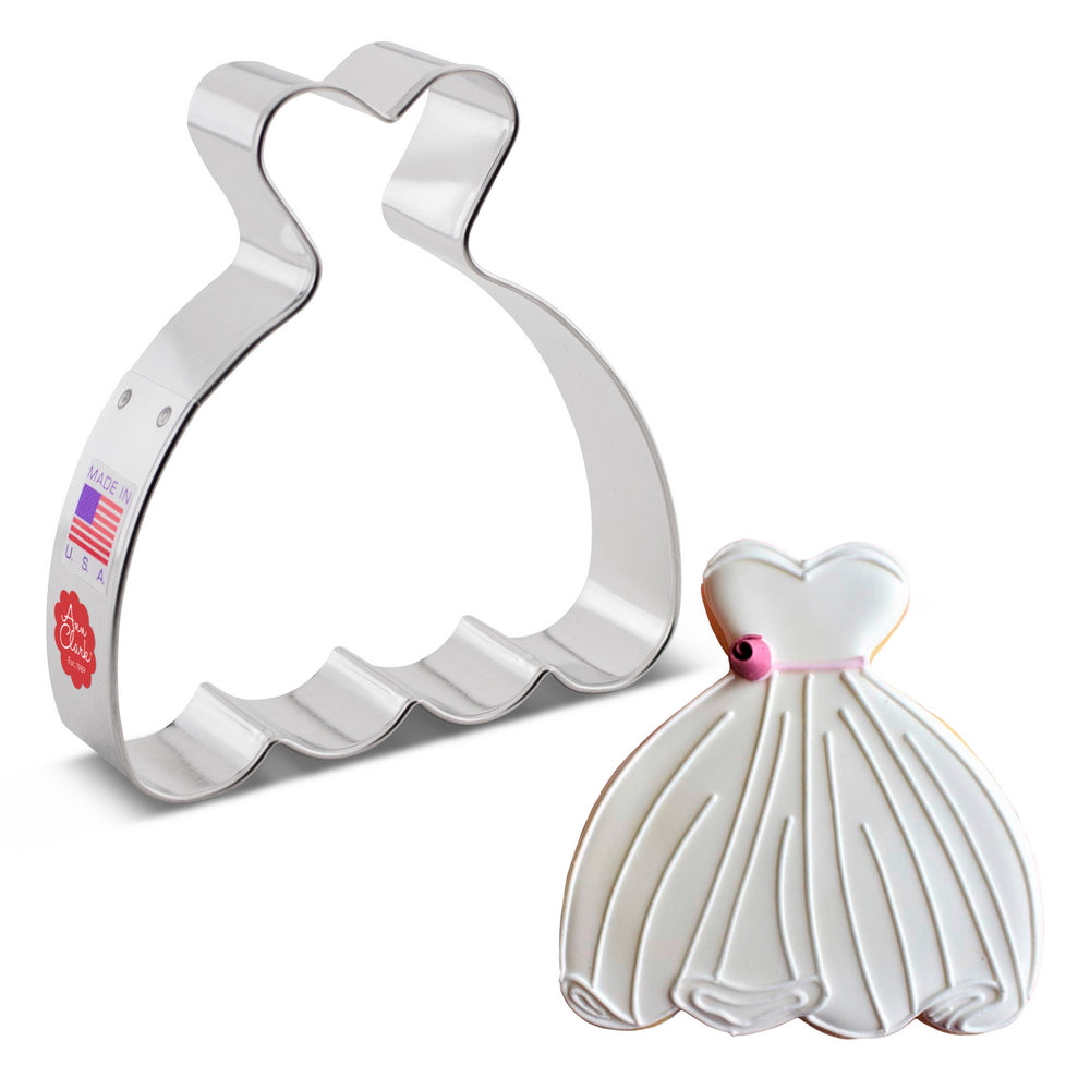 Wedding Dress Cookie Cutter