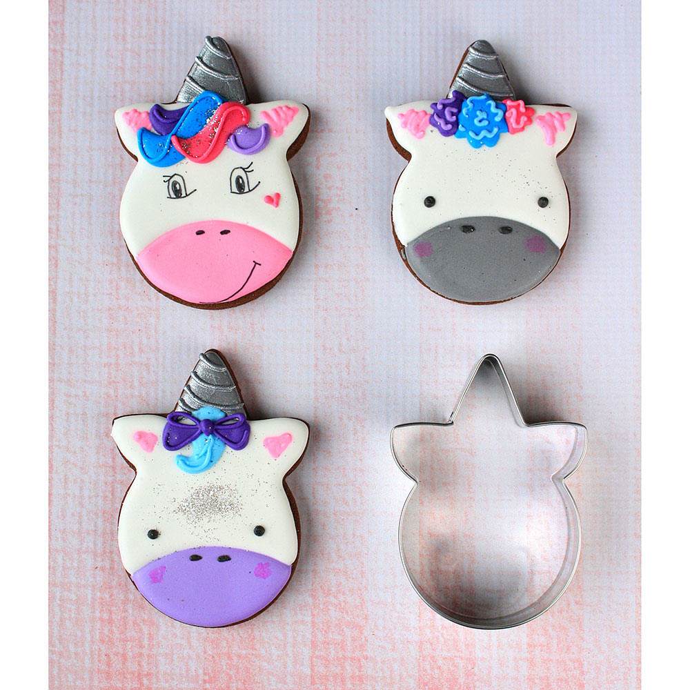 LilaLoa's Unicorn Face Cookie Cutter