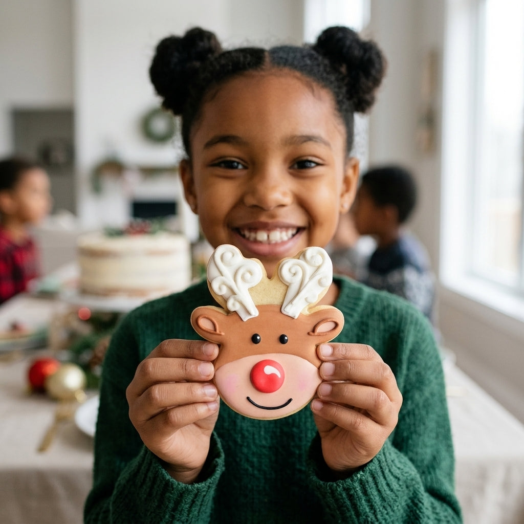 Reindeer Head Cookie Cutter