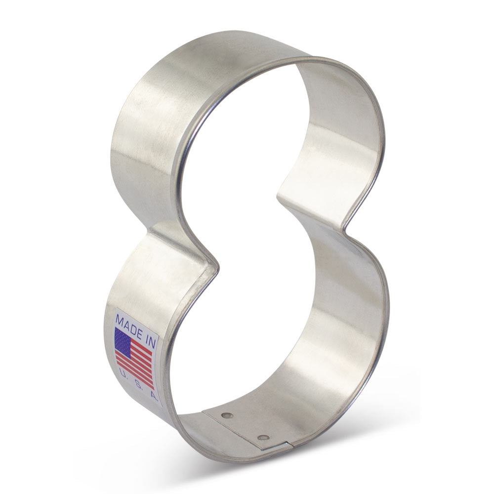 Number 8 Cookie Cutter