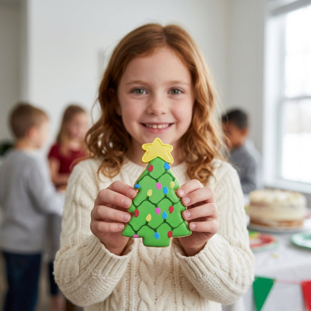 Christmas Tree with Star Cookie Cutter