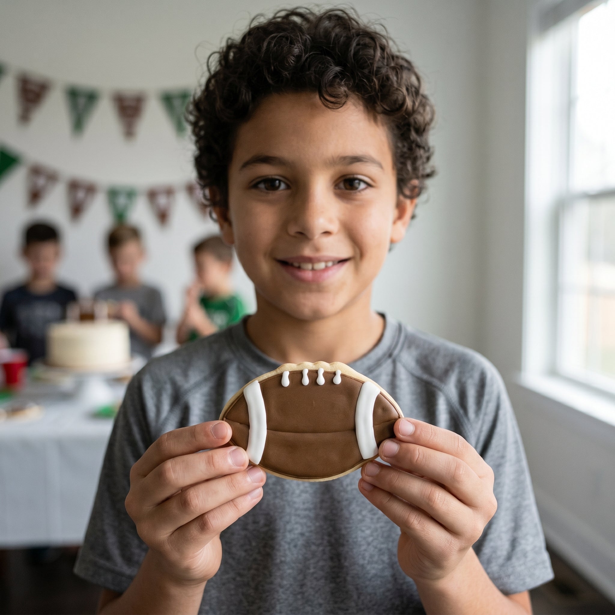 Football Cookie Cutter