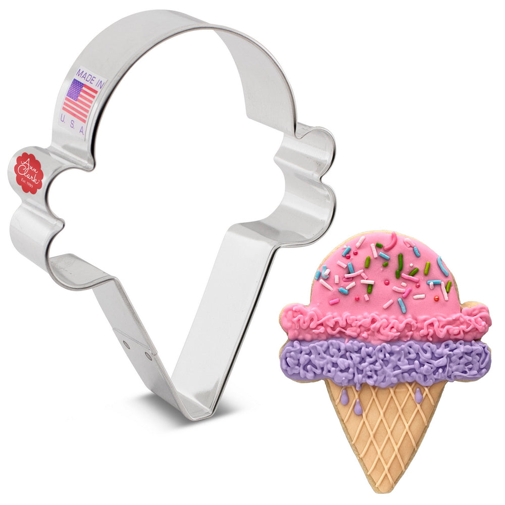 Ice Cream Cone Cookie Cutter
