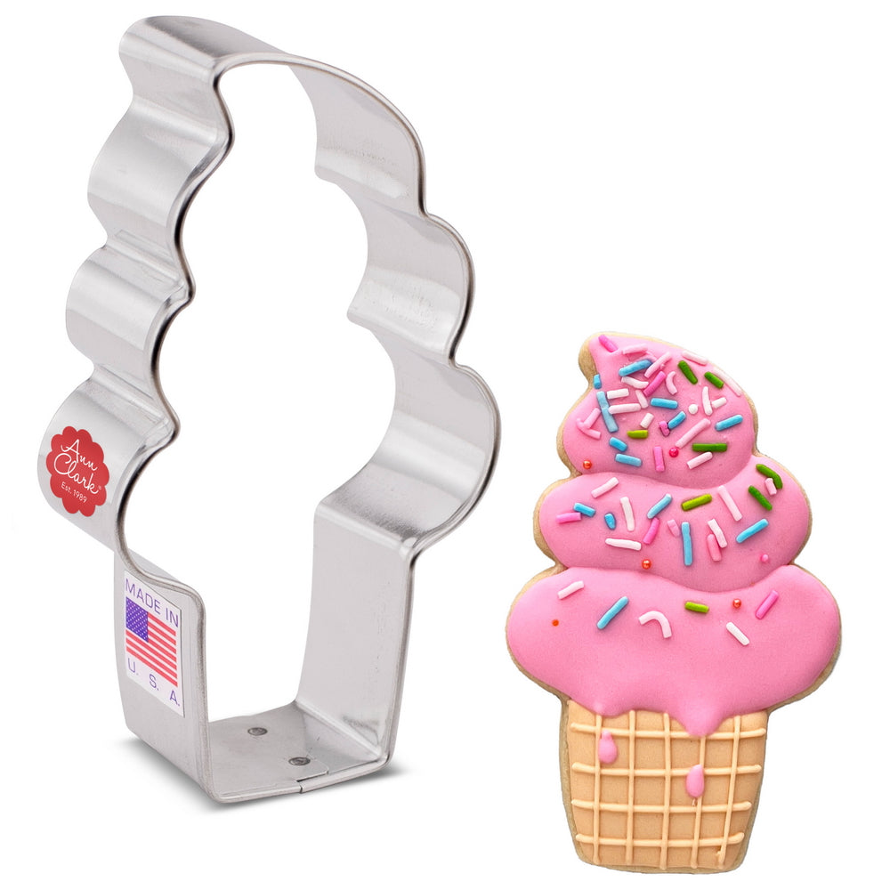 Soft Serve Ice Cream Cookie Cutter