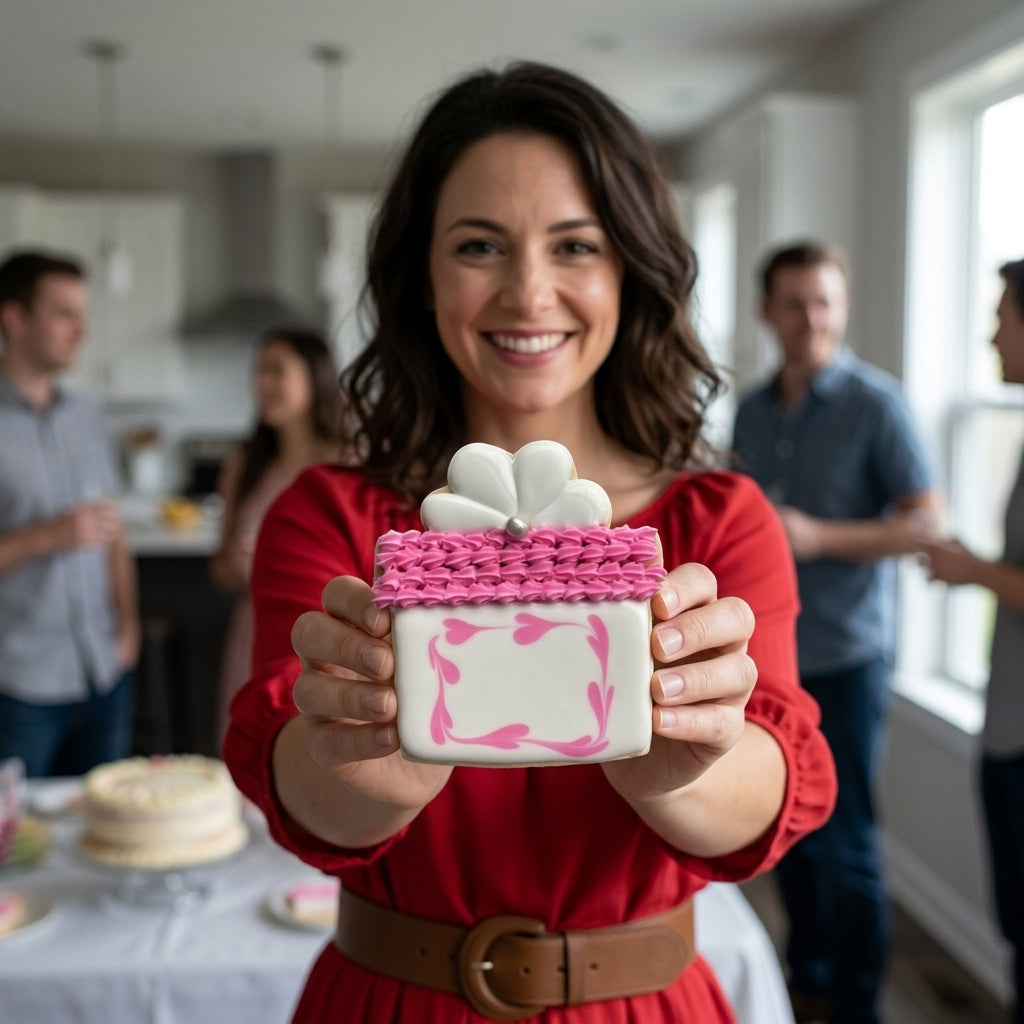 Present with Bow Cookie Cutter