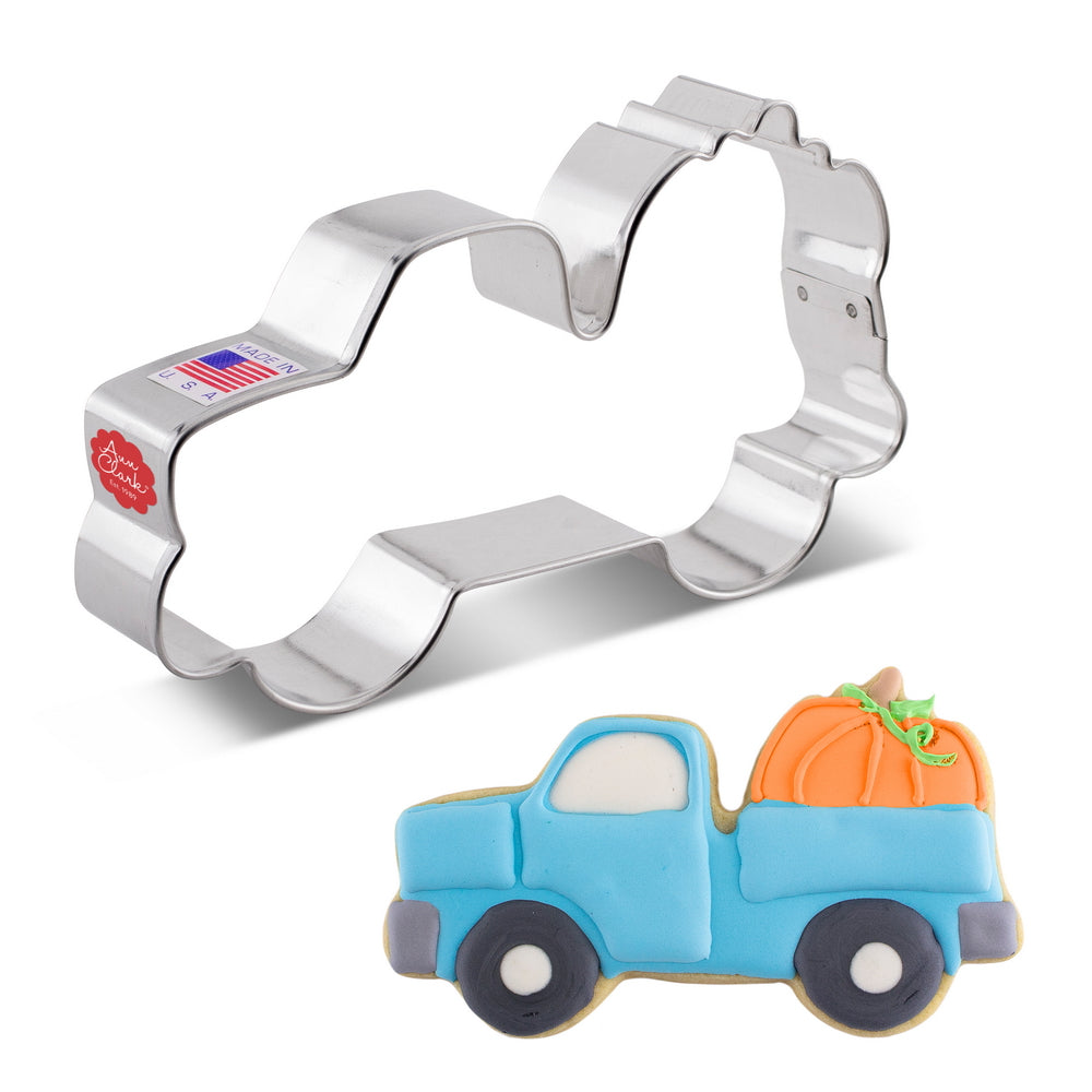 Harvest Truck with Pumpkin