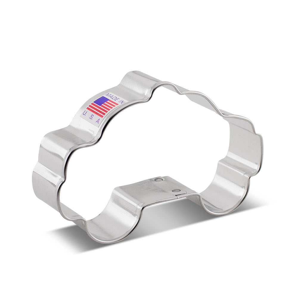 Police Car Cookie Cutter, 3.75"