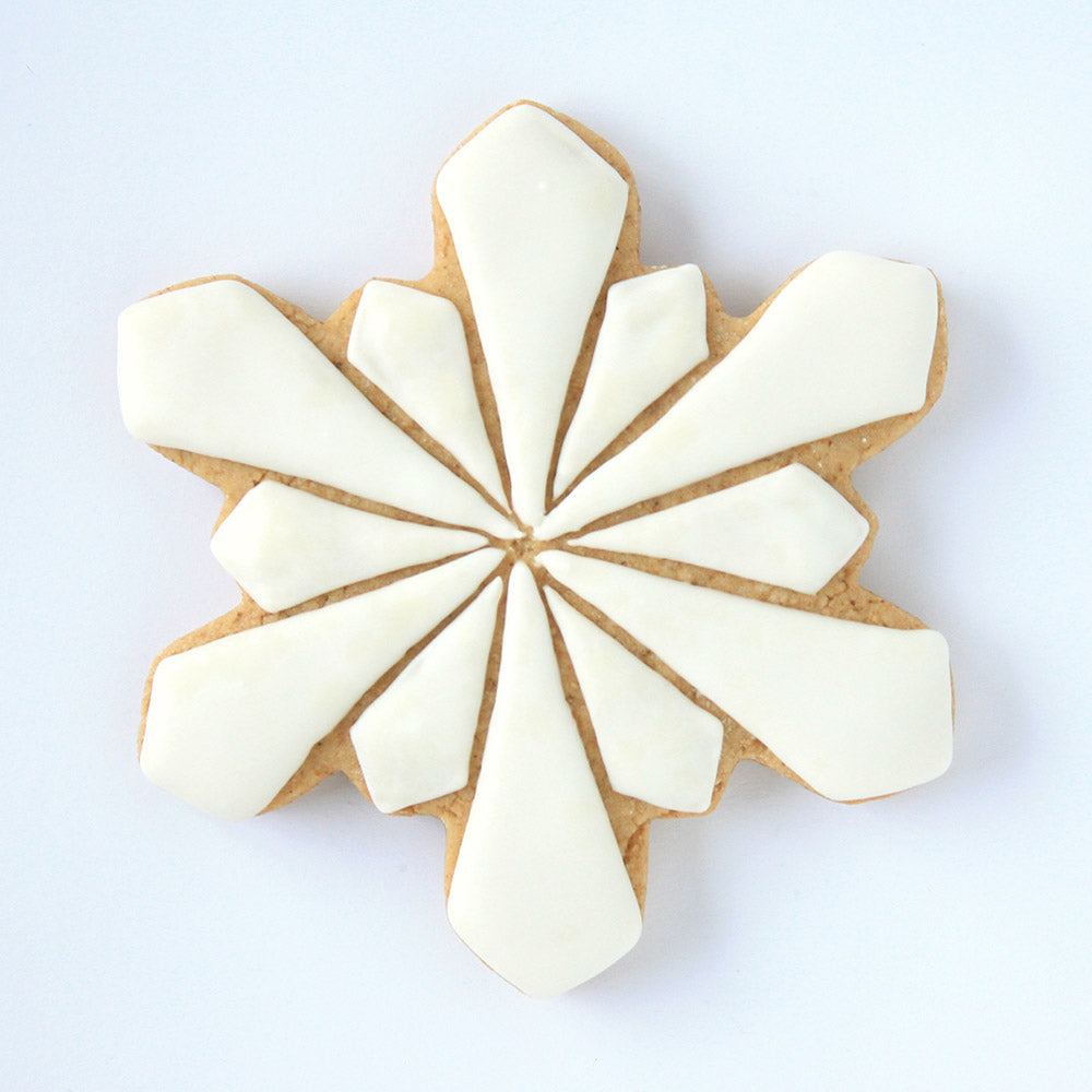 Geometric Snowflake Cookie Cutter, 4"