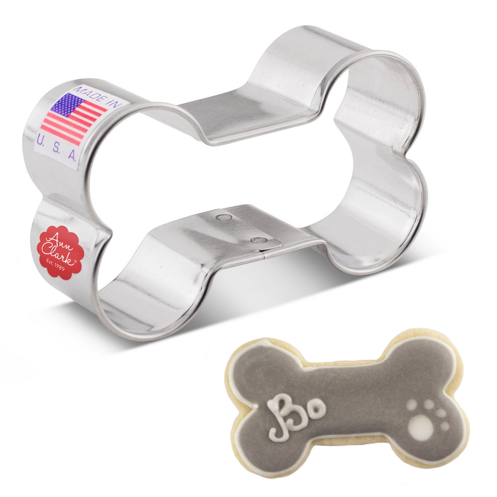 Dog Bone Cookie Cutter, 2.5"