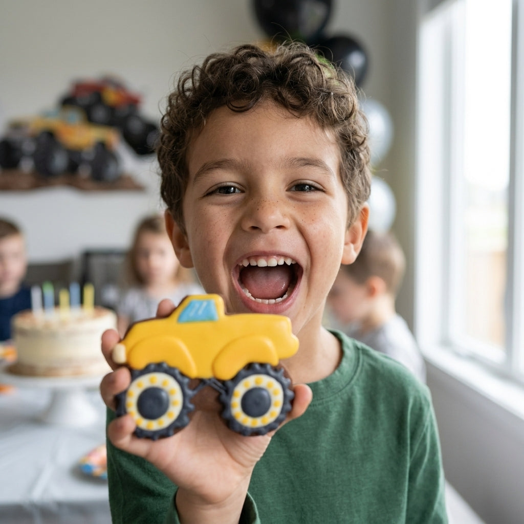 Monster Truck Cookie Cutter