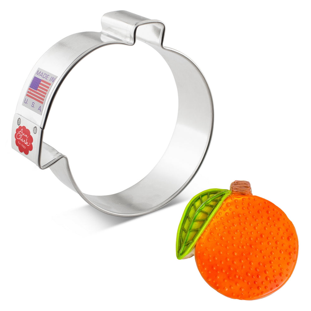 Orange Cookie Cutter, 3.25"