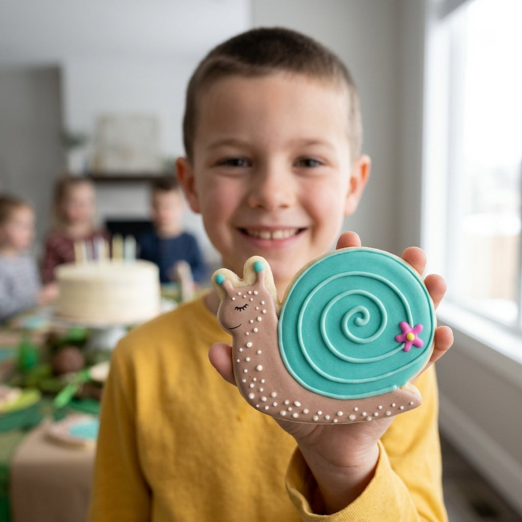 Snail Cookie Cutter, 3.25"