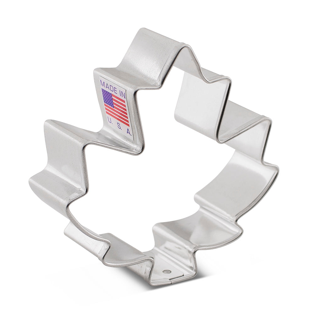 Small Maple Leaf Cookie Cutter, 2.75"