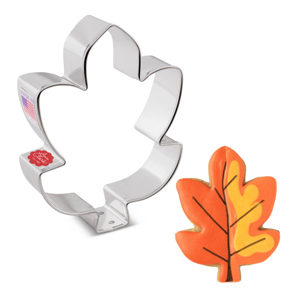 Hawthorn Leaf Cookie Cutter, 3.75"