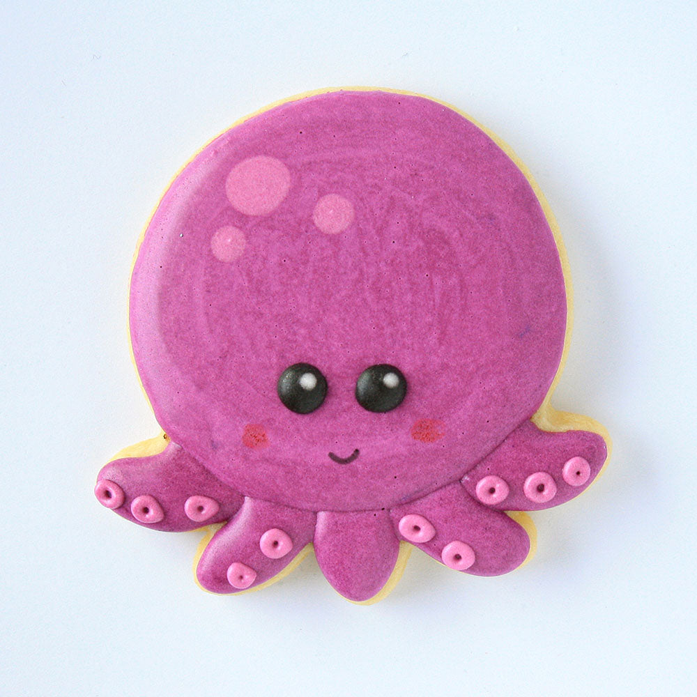 Cute Octopus Cookie Cutter, 3"