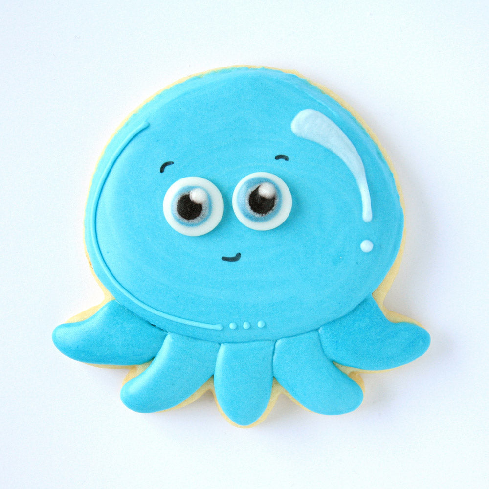 Cute Octopus Cookie Cutter, 3"