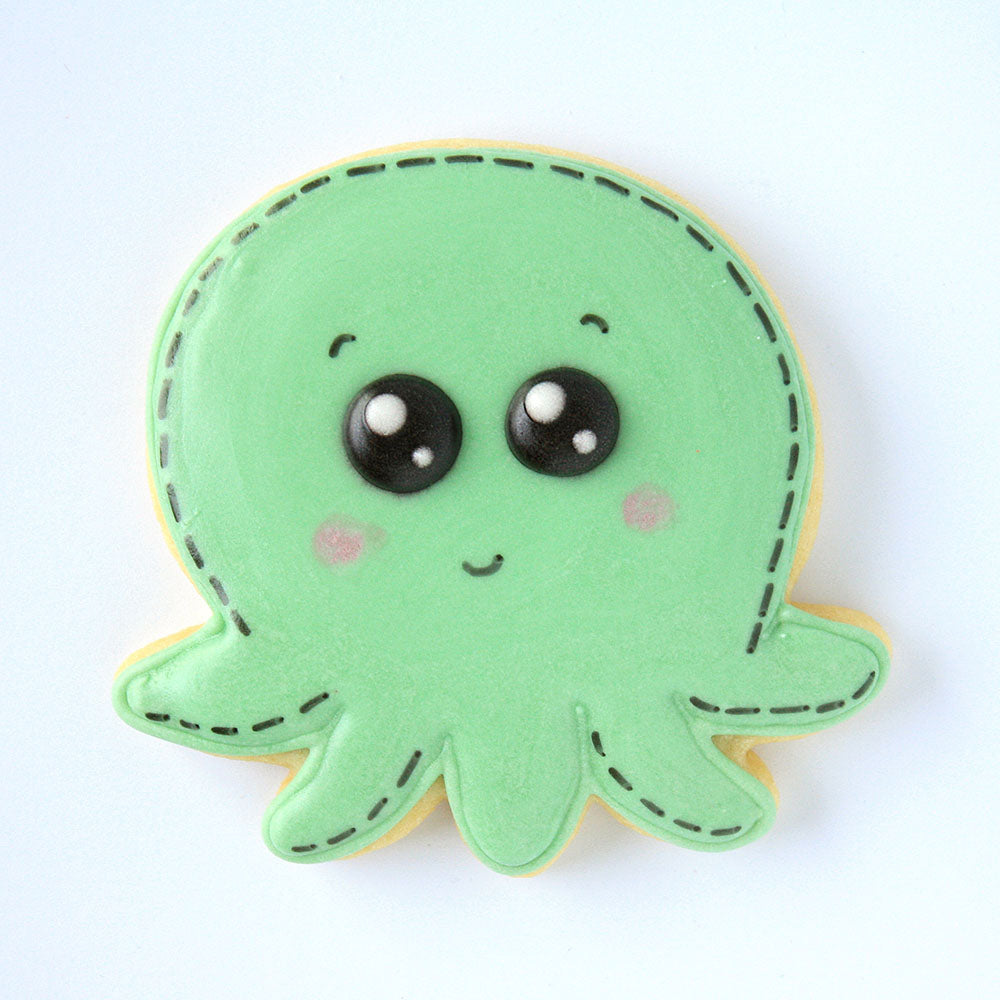Cute Octopus Cookie Cutter, 3"