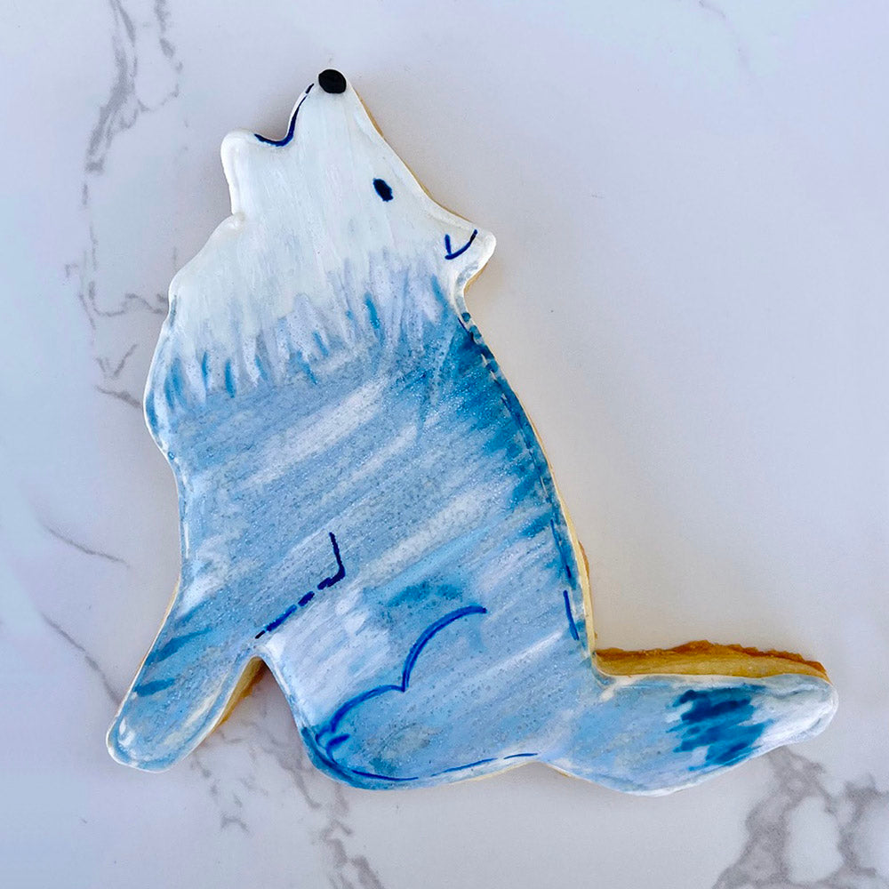 Howling Wolf Cookie Cutter, 4"