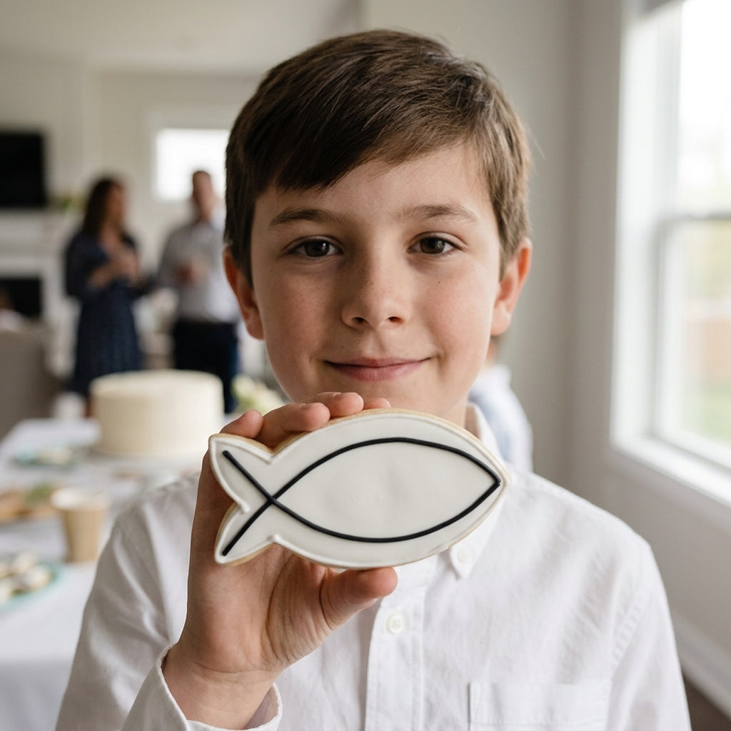 Jesus Fish Cookie Cutter, 4"